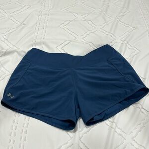 blue under armour shorts!